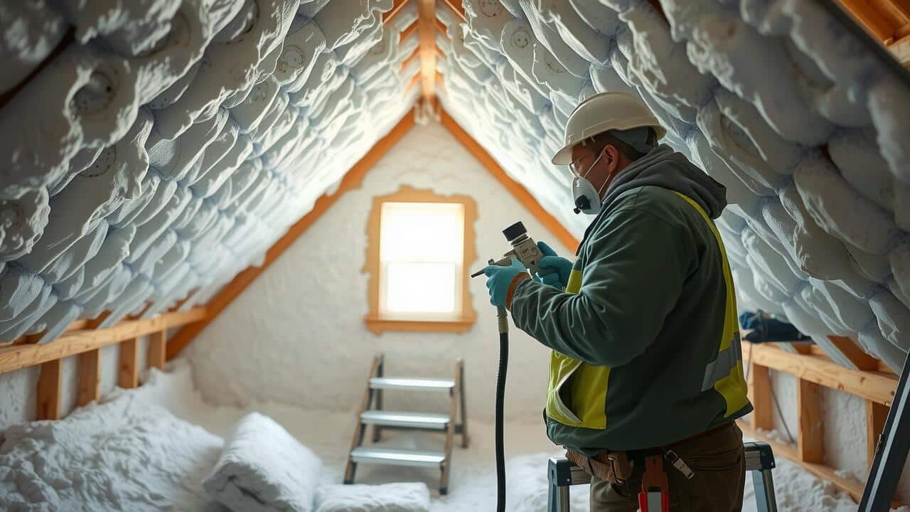 What is the downfall of spray foam insulation?